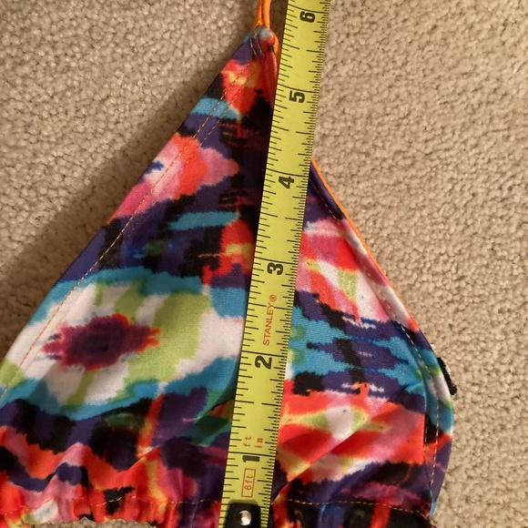 Maui Bikini Multicolored Multi Beads Ties 2 Pc Swimsuit - Picture 6 of 8